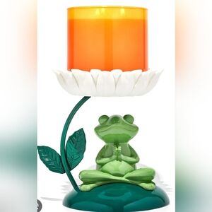 Meditating Frog Pedestal